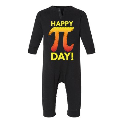 Cool Happy Pi Day Infant Fleece One Piece