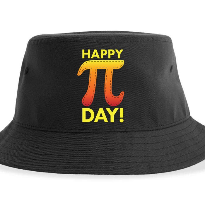 Cool Happy Pi Day Sustainable Bucket Hat