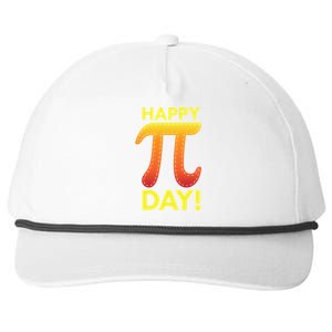 Cool Happy Pi Day Snapback Five-Panel Rope Hat