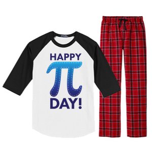 Cool Happy Pi Day Raglan Sleeve Pajama Set