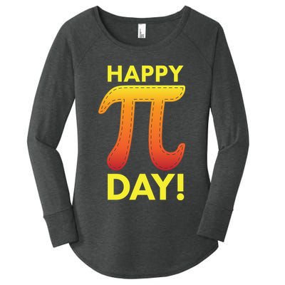 Cool Happy Pi Day Women's Perfect Tri Tunic Long Sleeve Shirt