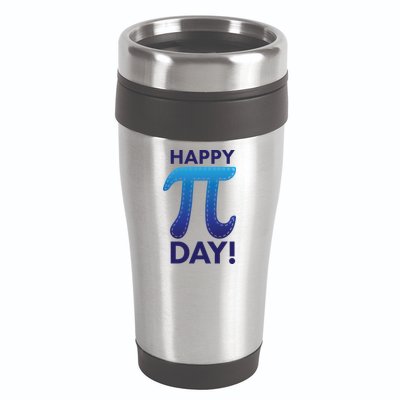Cool Happy Pi Day 16oz Travel Tumbler