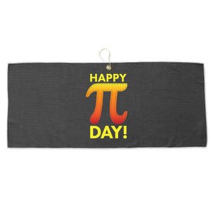 Cool Happy Pi Day Large Microfiber Waffle Golf Towel