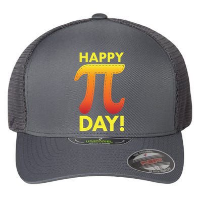 Cool Happy Pi Day Flexfit Unipanel Trucker Cap