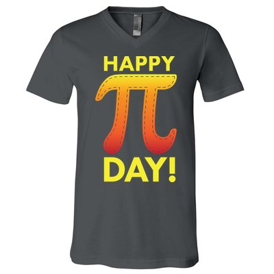 Cool Happy Pi Day V-Neck T-Shirt