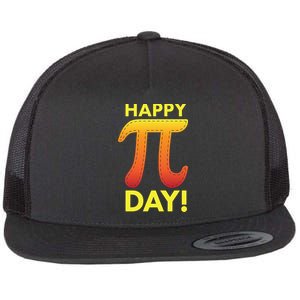 Cool Happy Pi Day Flat Bill Trucker Hat