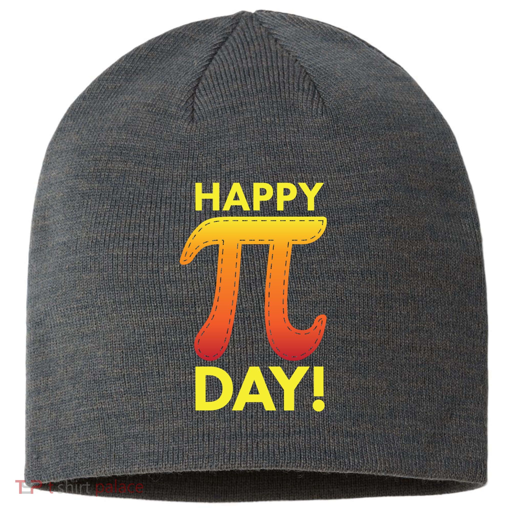 Cool Happy Pi Day Sustainable Beanie