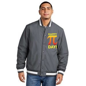 Cool Happy Pi Day Insulated Varsity Jacket