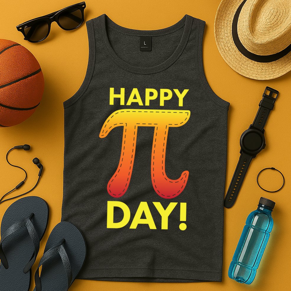 Cool Happy Pi Day Tank Top