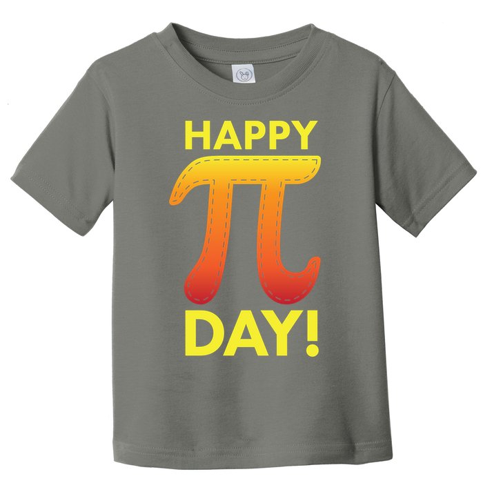 Cool Happy Pi Day Toddler T-Shirt