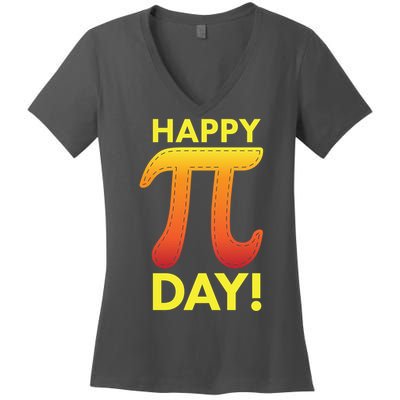 Cool Happy Pi Day Women's V-Neck T-Shirt