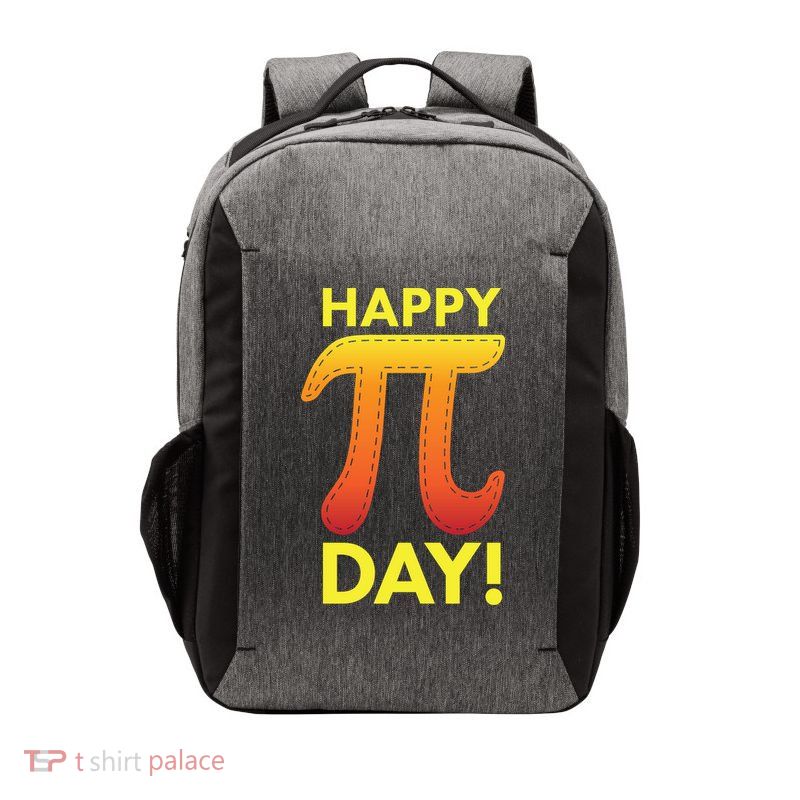Cool Happy Pi Day Vector Backpack