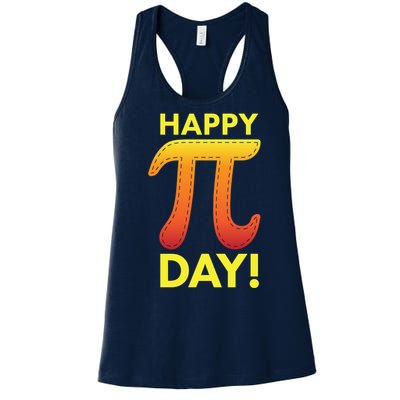 Cool Happy Pi Day Women's Racerback Tank