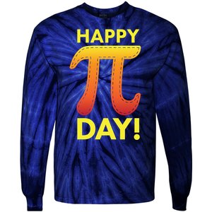 Cool Happy Pi Day Tie-Dye Long Sleeve Shirt