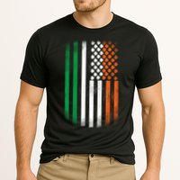 Cool Irish American Flag Cooling Performance Crew T-Shirt