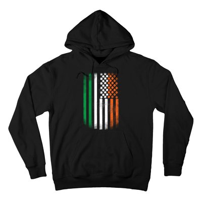 Cool Irish American Flag Hoodie