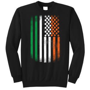 Cool Irish American Flag Sweatshirt