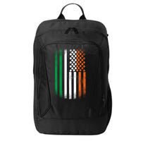 Cool Irish American Flag City Backpack