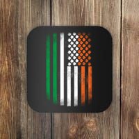 Cool Irish American Flag Coaster