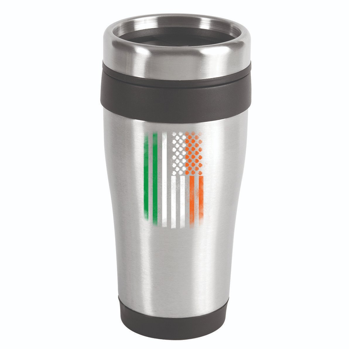 Cool Irish American Flag 16oz Travel Tumbler