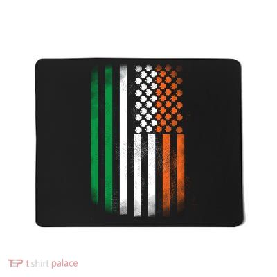 Cool Irish American Flag Mousepad