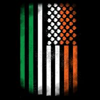 Cool Irish American Flag Baby Bodysuit