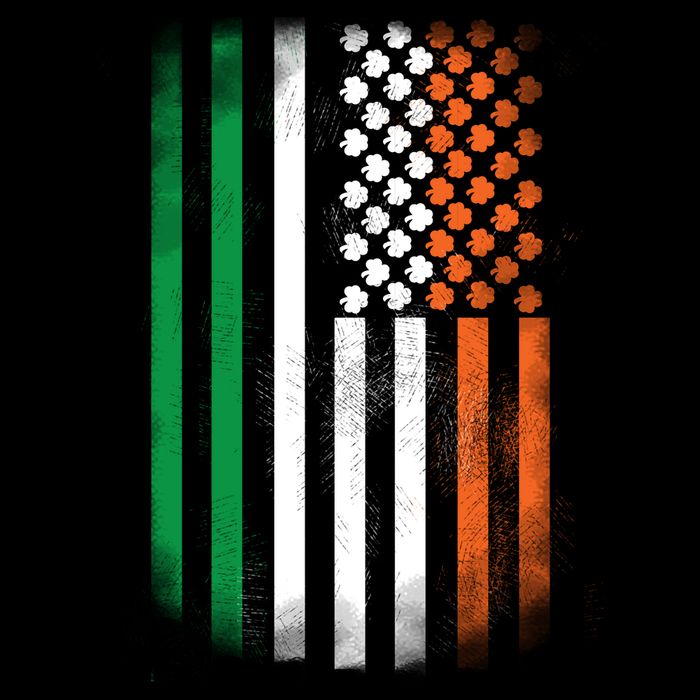 Cool Irish American Flag Baby Bodysuit