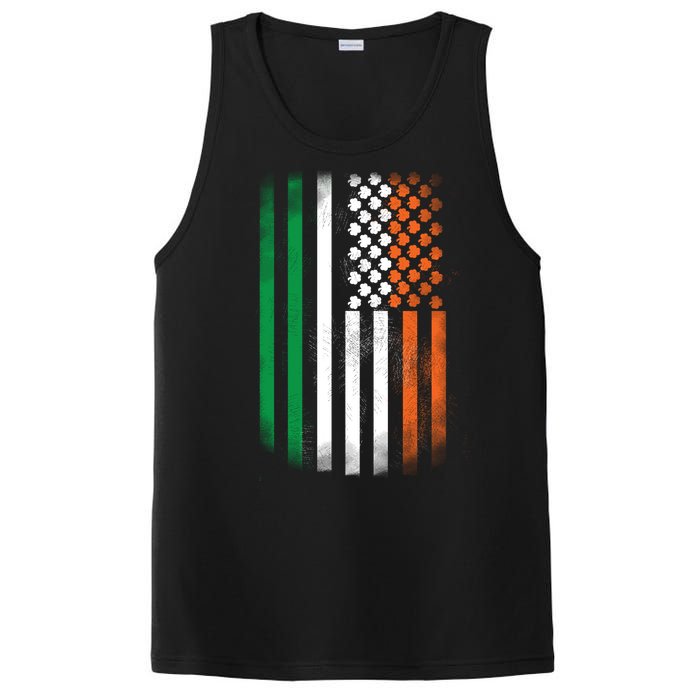 Cool Irish American Flag PosiCharge Competitor Tank