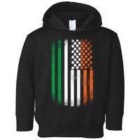 Cool Irish American Flag Toddler Hoodie