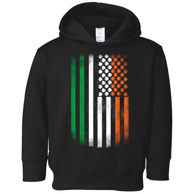 Cool Irish American Flag Toddler Hoodie