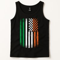 Cool Irish American Flag Tank Top