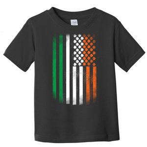 Cool Irish American Flag Toddler T-Shirt