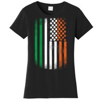 Cool Irish American Flag Women's T-Shirt