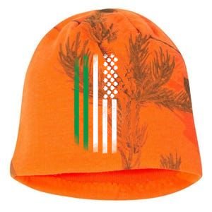 Cool Irish American Flag Kati - Camo Knit Beanie