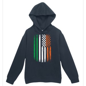 Cool Irish American Flag Urban Pullover Hoodie