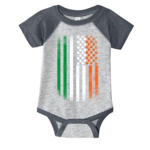 Cool Irish American Flag Infant Baby Jersey Bodysuit