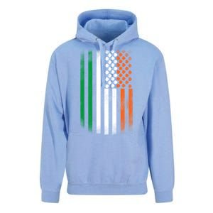 Cool Irish American Flag Unisex Surf Hoodie