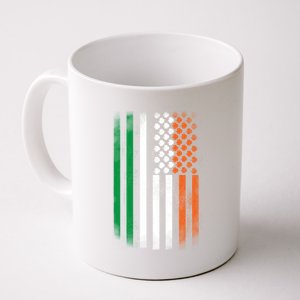 Cool Irish American Flag Coffee Mug