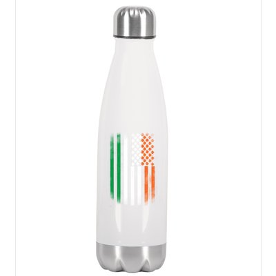 Cool Irish American Flag Stainless Steel Insulated Water Bottle