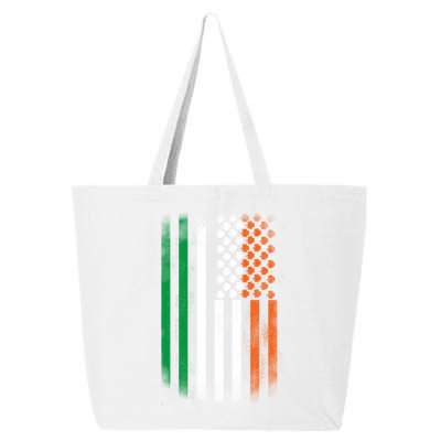 Cool Irish American Flag 25L Jumbo Tote