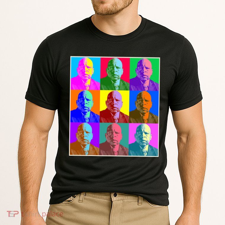 Cool John Lewis Pop Art Performance Shirt