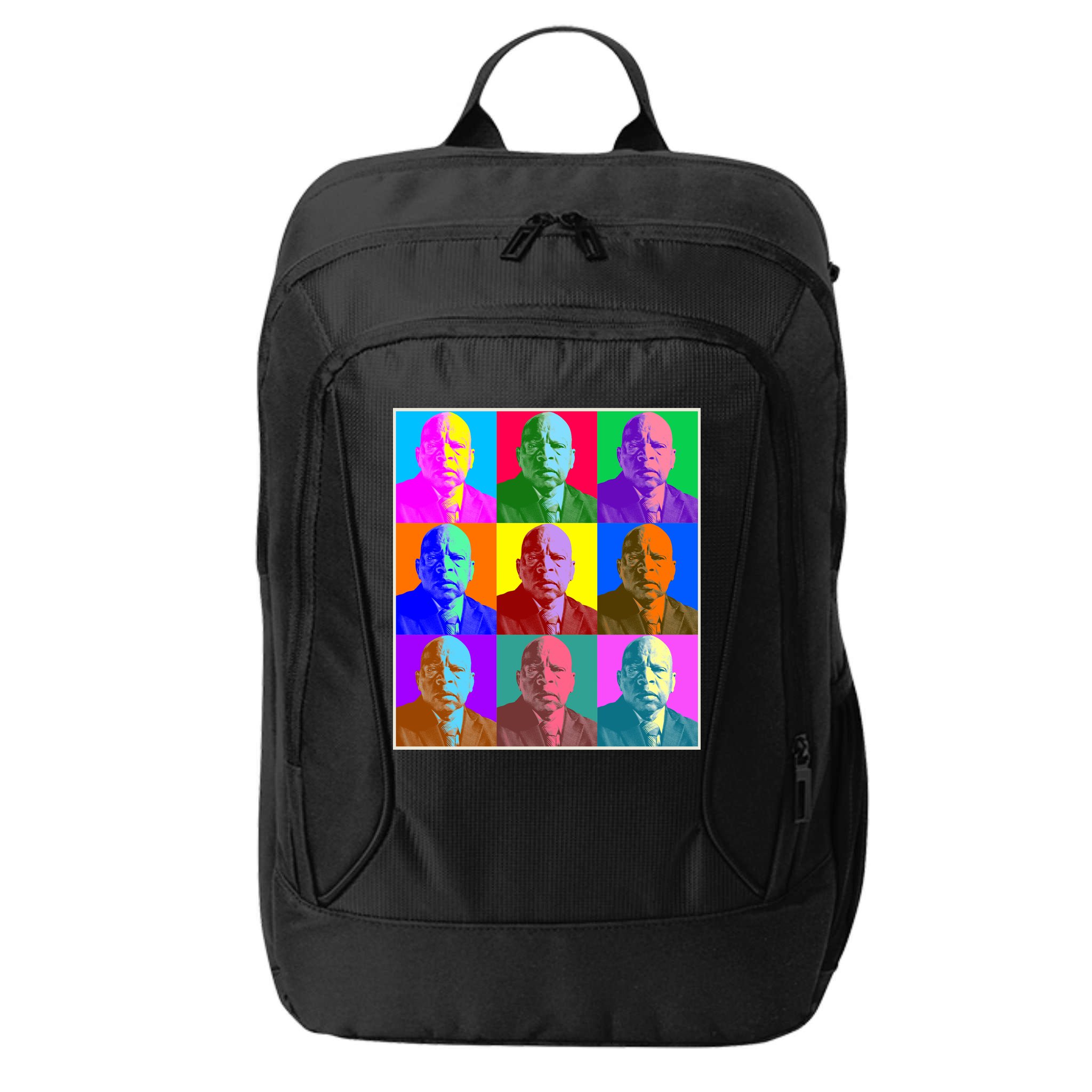 Cool John Lewis Pop Art City Backpack