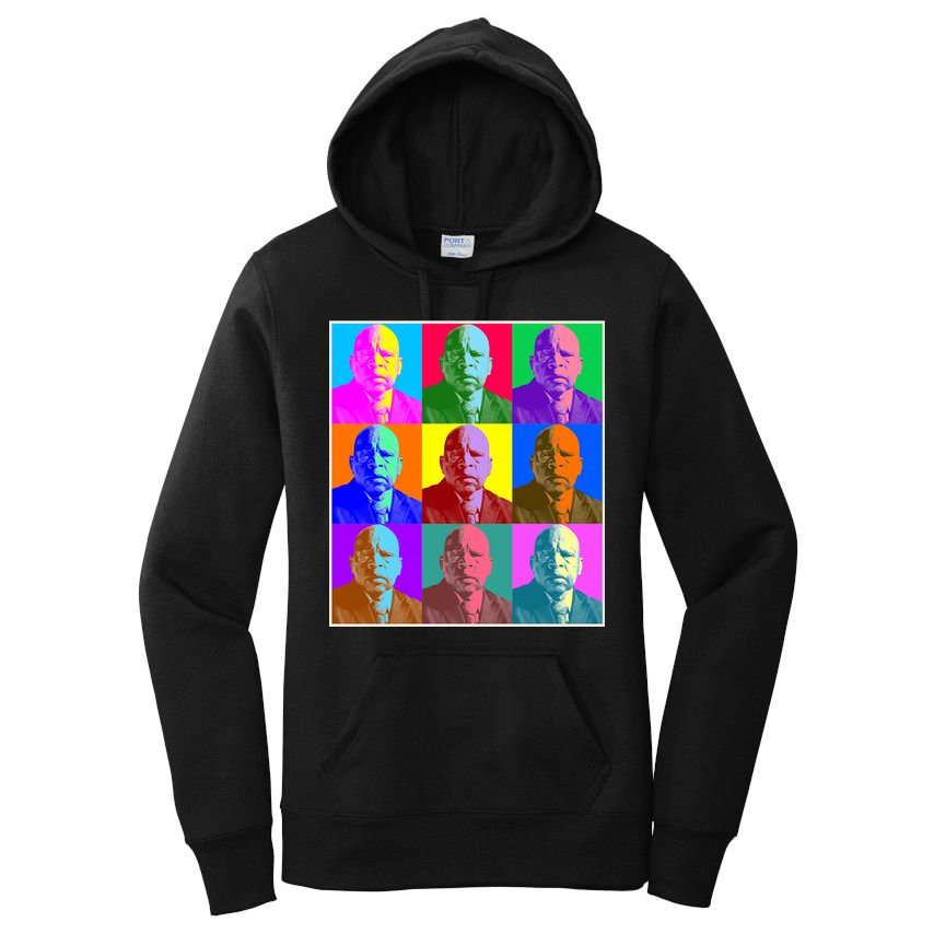 Cool John Lewis Pop Art Women's Pullover Hoodie