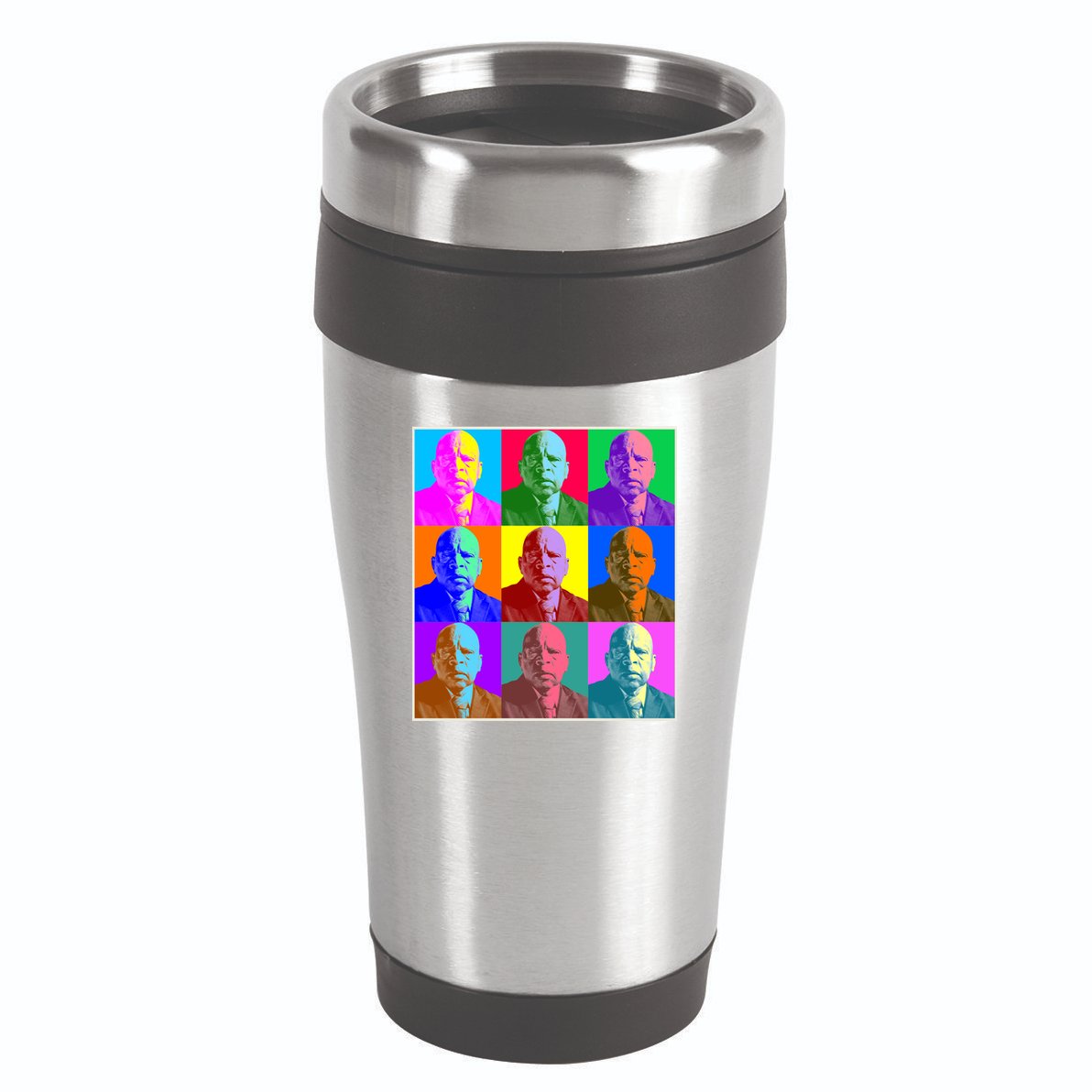 Cool John Lewis Pop Art 16oz Travel Tumbler