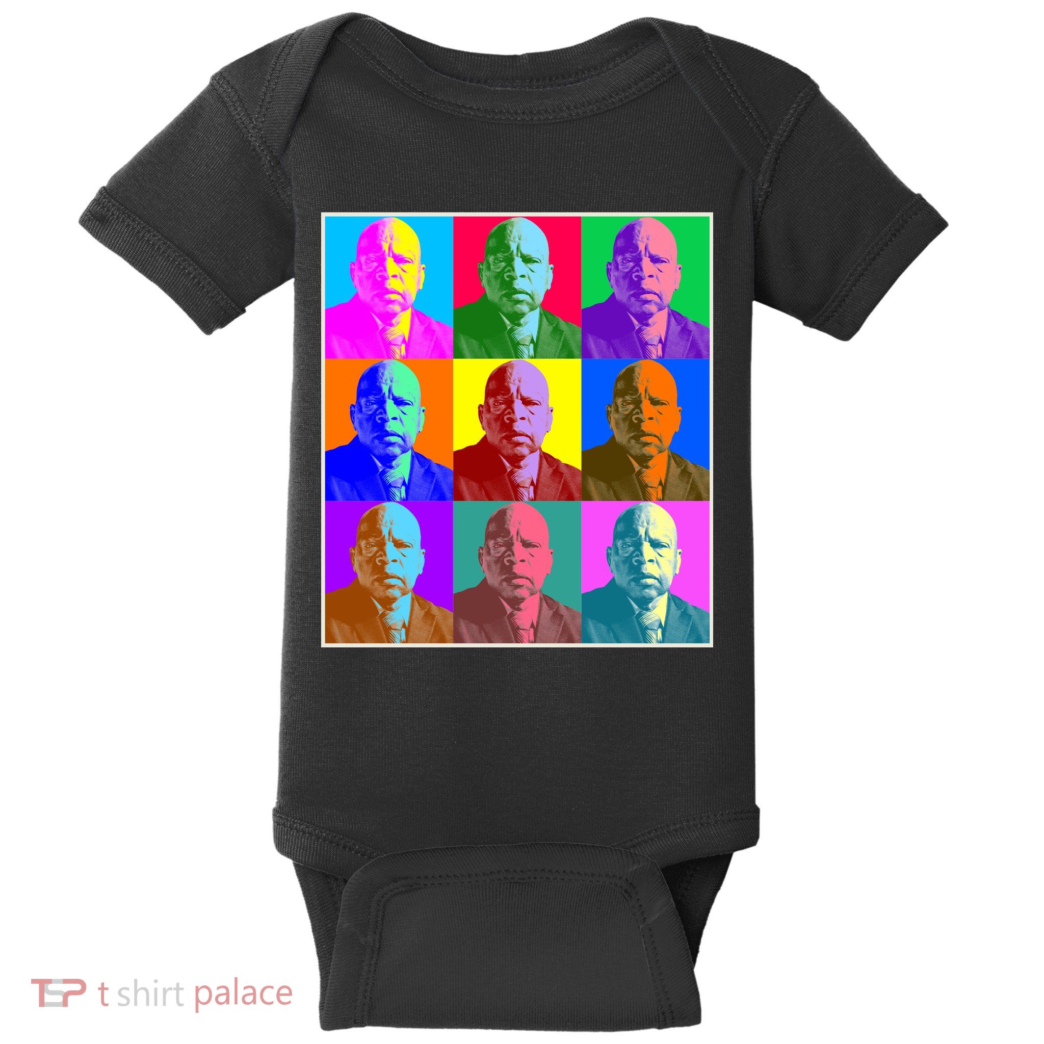 Cool John Lewis Pop Art Baby Bodysuit