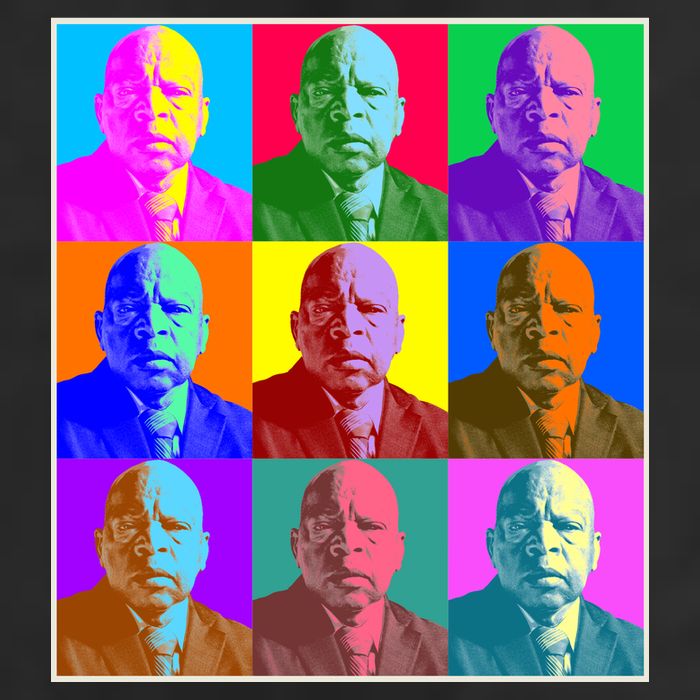 Cool John Lewis Pop Art Hat