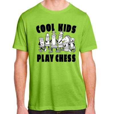 Cool Kids Play Chess Adult ChromaSoft Performance T-Shirt