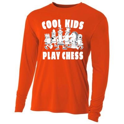 Cool Kids Play Chess Cooling Performance Long Sleeve Crew