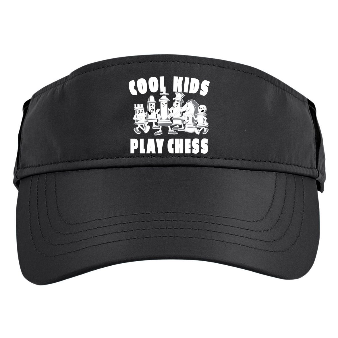 Cool Kids Play Chess Adult Drive Performance Visor