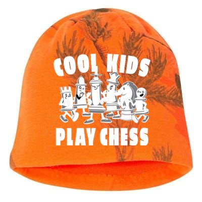 Cool Kids Play Chess Kati - Camo Knit Beanie